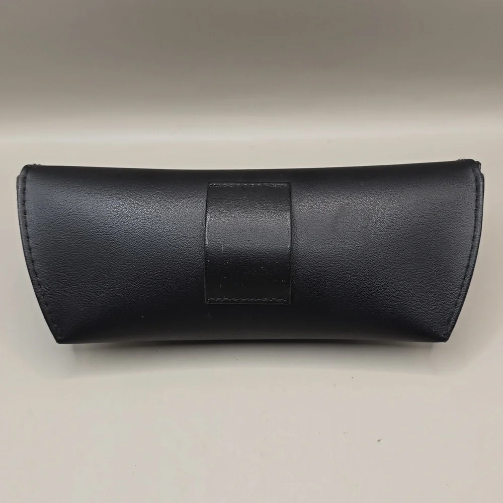 Ray Ban Faux Leather Black Case Only Sunglasses Belt Loop Universal Eyeglasses